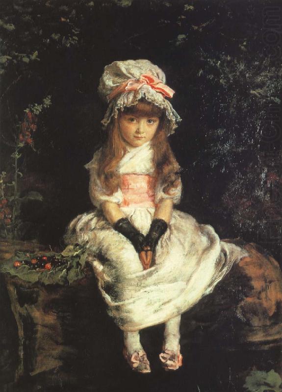 Sir John Everett Millais Cherry Ripe oil painting picture